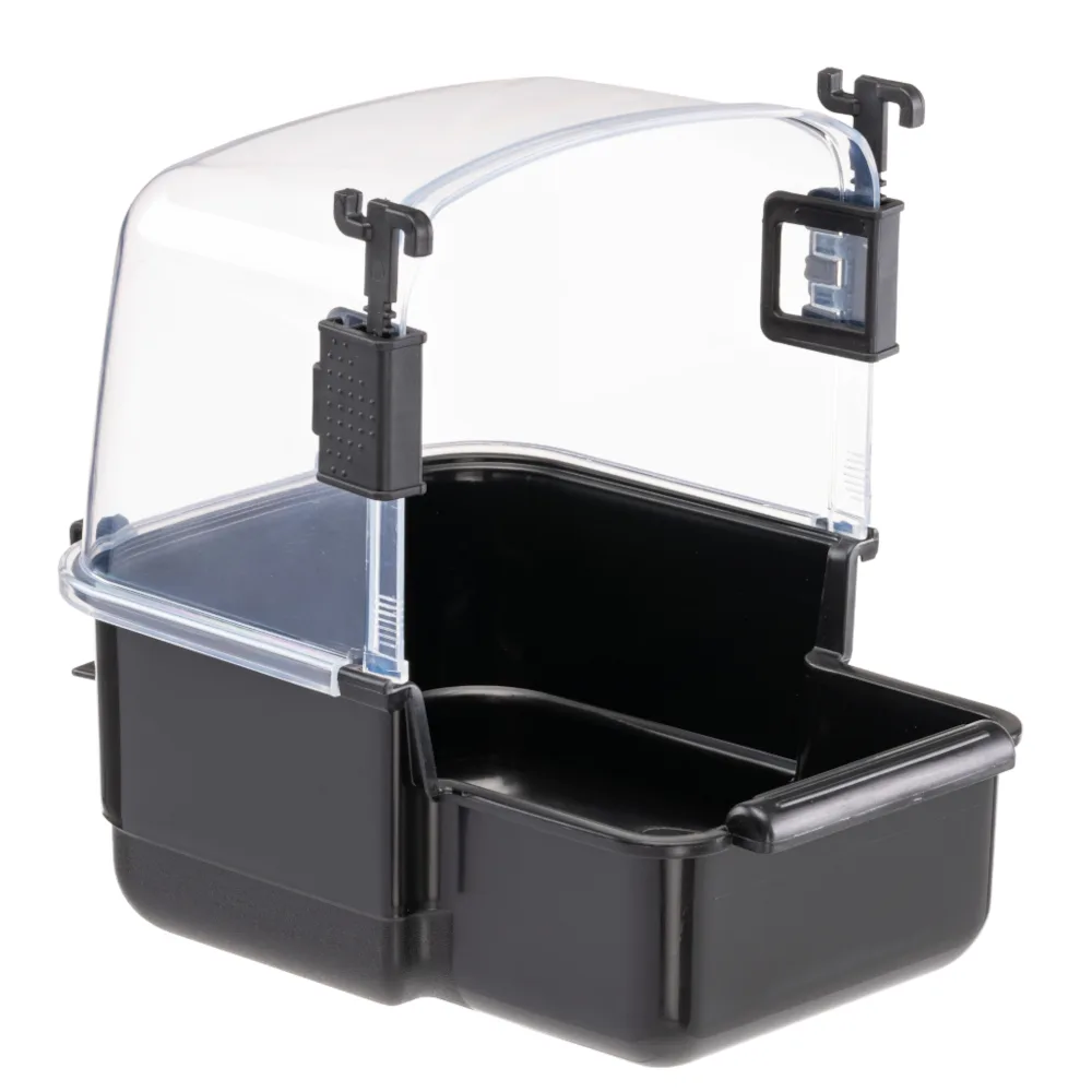 Vogelbad Parkiet L19xB23xH22cm zwart Vogel van Ferplast – productfoto