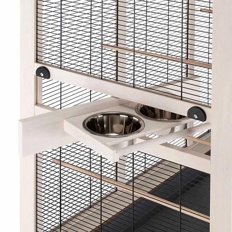 Vogelkooi Wilma Large 131,5 X 67 X 153 Cm Hout fra Ferplast i Brun – produktbillede 4 af 6