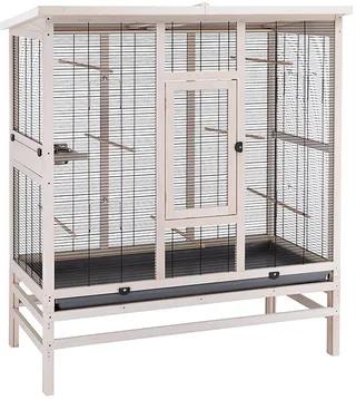 Vogelkooi Wilma Large 131,5 X 67 X 153 Cm Hout fra Ferplast i Brun – produktbillede 1 af 6