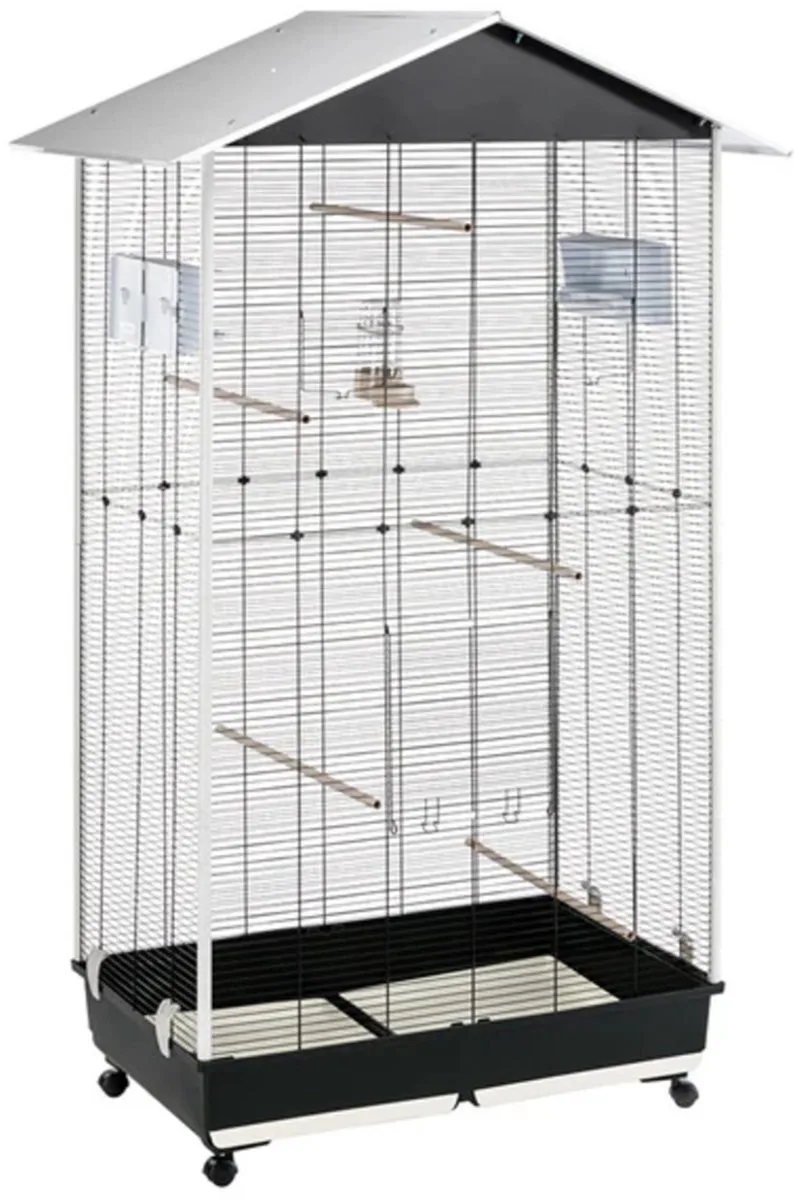 Voliere Nota - Vogelverblijven - 95x64x165.5 cm de Ferplast en Noir – photo produit