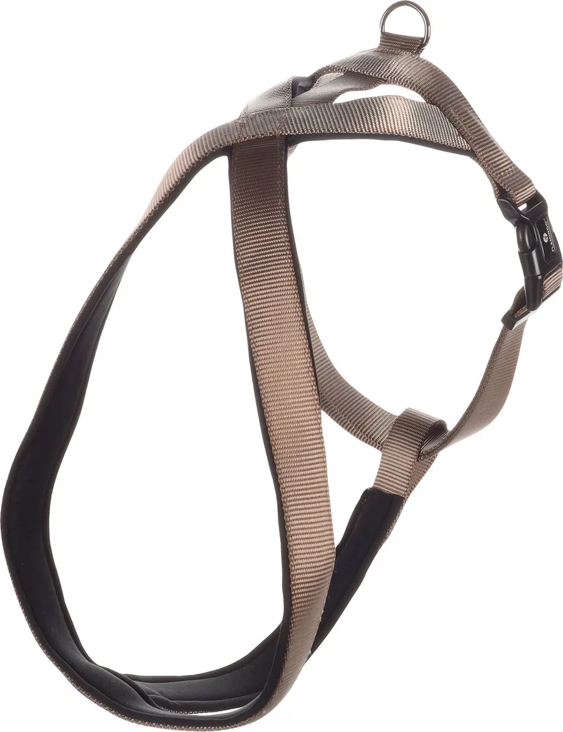 Abbi Cross - Harnas Honden - Harnas Cross Abbi Xl 70-90cm 25mm - 1st - 133393 - 1st de Flamingo en Taupe – photo produit