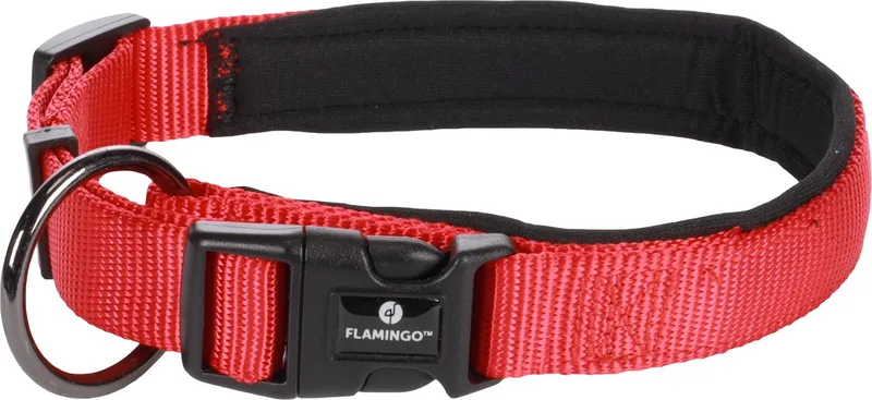 Abbi - Halsband Honden - Halsband Abbi S 40-45cm 20mm - 1st - 133154 - 1st de Flamingo en Rouge – photo produit
