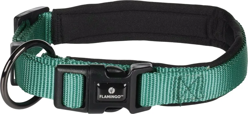 Abbi - Halsband Honden - Halsband Abbi S 40-45cm 20mm - 1st - 190599 - 1st by Flamingo in Green – product photo