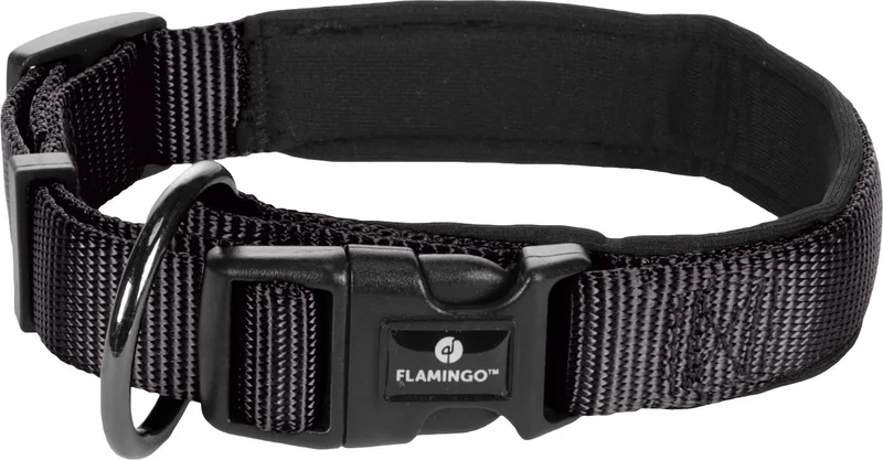 Abbi - Halsband Honden - Halsband Abbi Xs 35-40cm 20mm - 1st - 132912 - 1st by Flamingo in Black – product photo