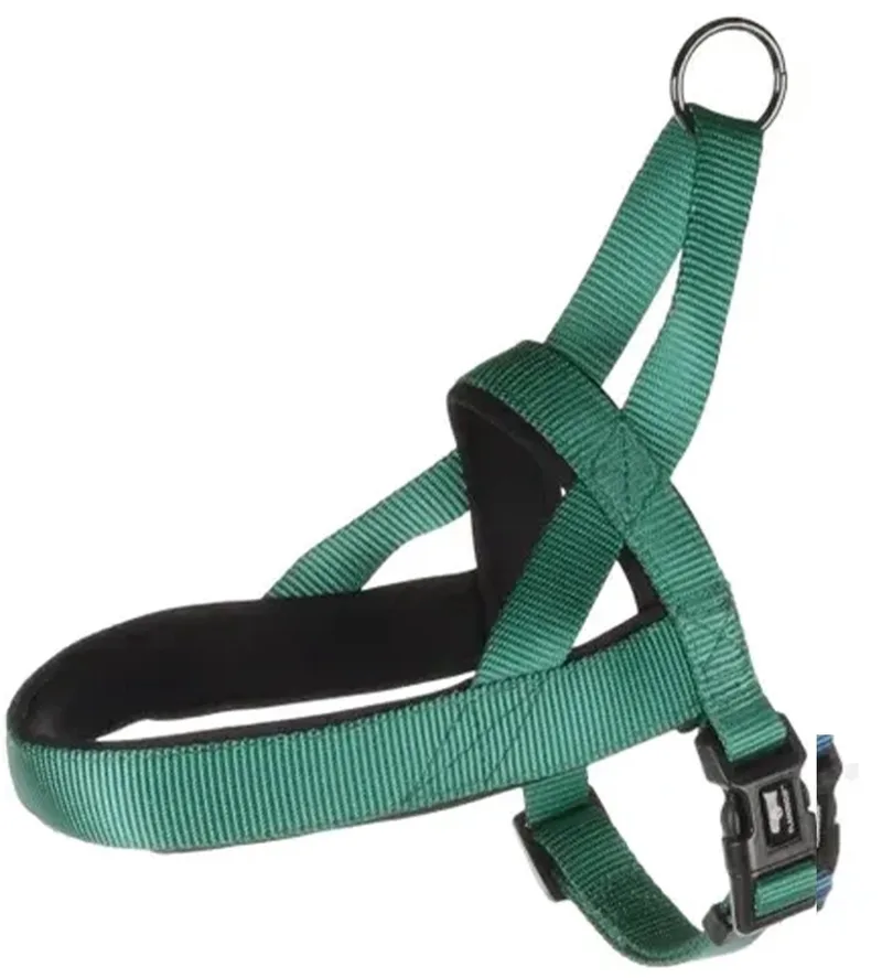 Abbi Noors - Harnas Honden - Noors Harnas Abbi L 55-70cm 25mm - 1st - 190676 - 1st by Flamingo in Blue – product photo