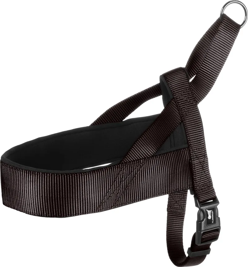 Abbi Noors - Harnas Honden - Noors Harnas Abbi M 50-65cm 20mm - 1st - 132850 - 1st von Flamingo in Schwarz – Produktfoto