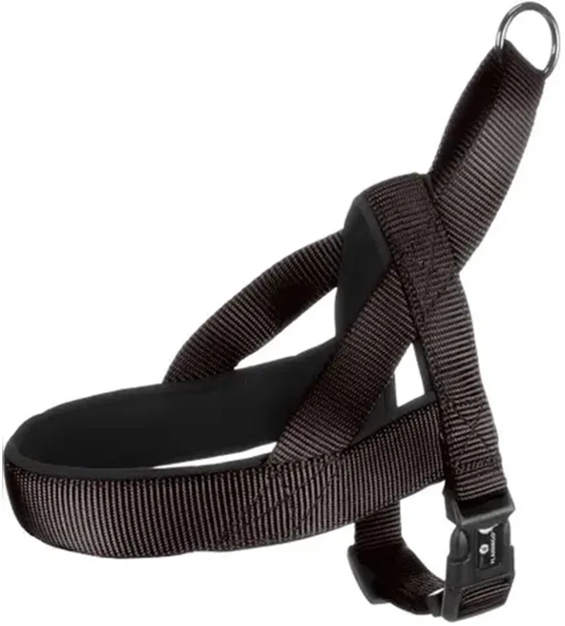 Abbi Noors - Harnas Honden - Noors Harnas Abbi M 50-65cm 20mm - 1st - 190721 - 1st by Flamingo in Green – product photo
