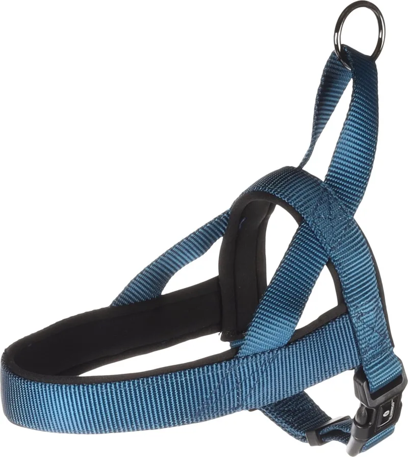 Abbi Noors - Harnas Honden - Noors Harnas Abbi Xs 35-42cm 20mm - 1st - 190682 - 1st de Flamingo en Bleu – photo produit