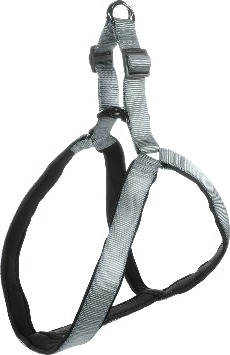Abbi Step&go - Harnas Honden - Harnas Step&go Abbi Xl 72-86cm 25mm - 1st - 133243 - 1st fra Flamingo i Grå – produktbillede