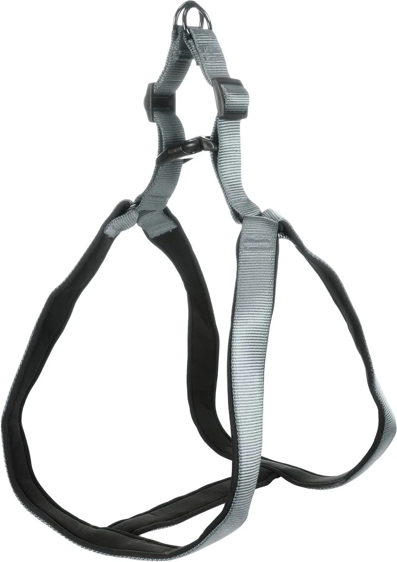 Abbi Step&go - Harnas Honden - Harnas Step&go Abbi Xxl 88-98cm 25mm - 1st - 133241 - 1st von Flamingo in Grau – Produktfoto