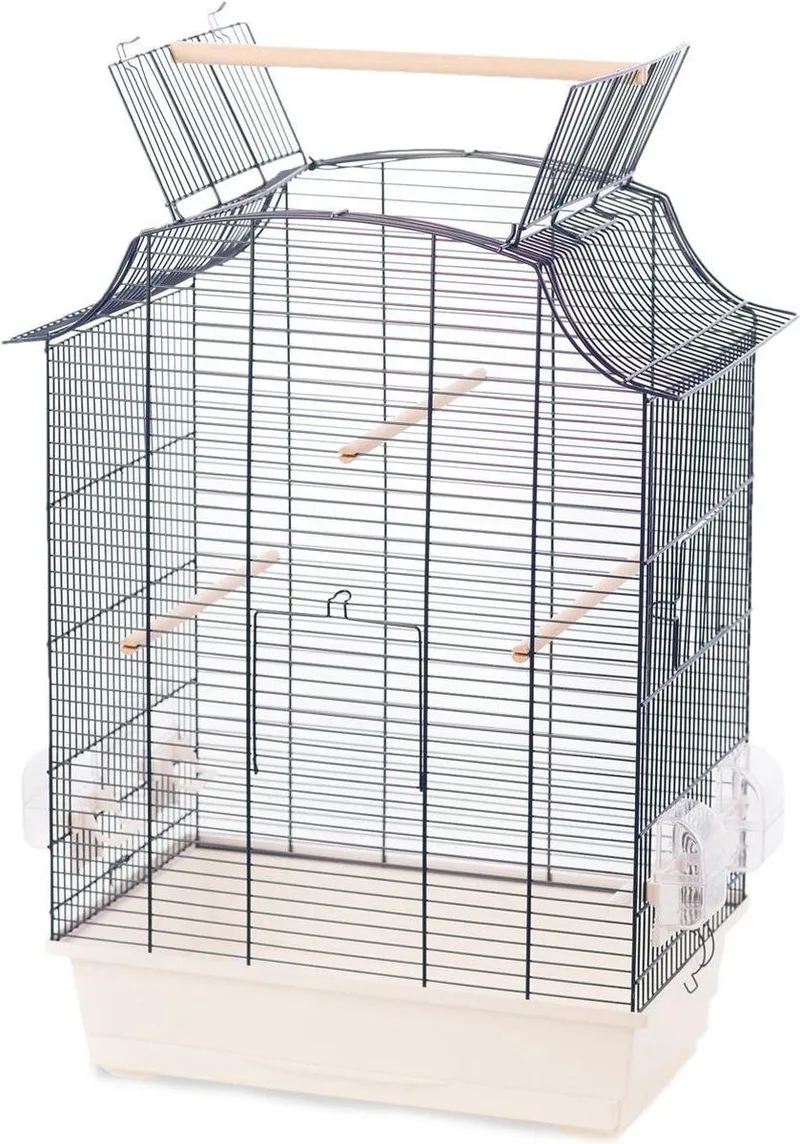 agapornis kooi vogelkooi vinkenkooi kanariekooi parkietenkooi 50x30x64cm. by Flamingo in Blue, White – product photo
