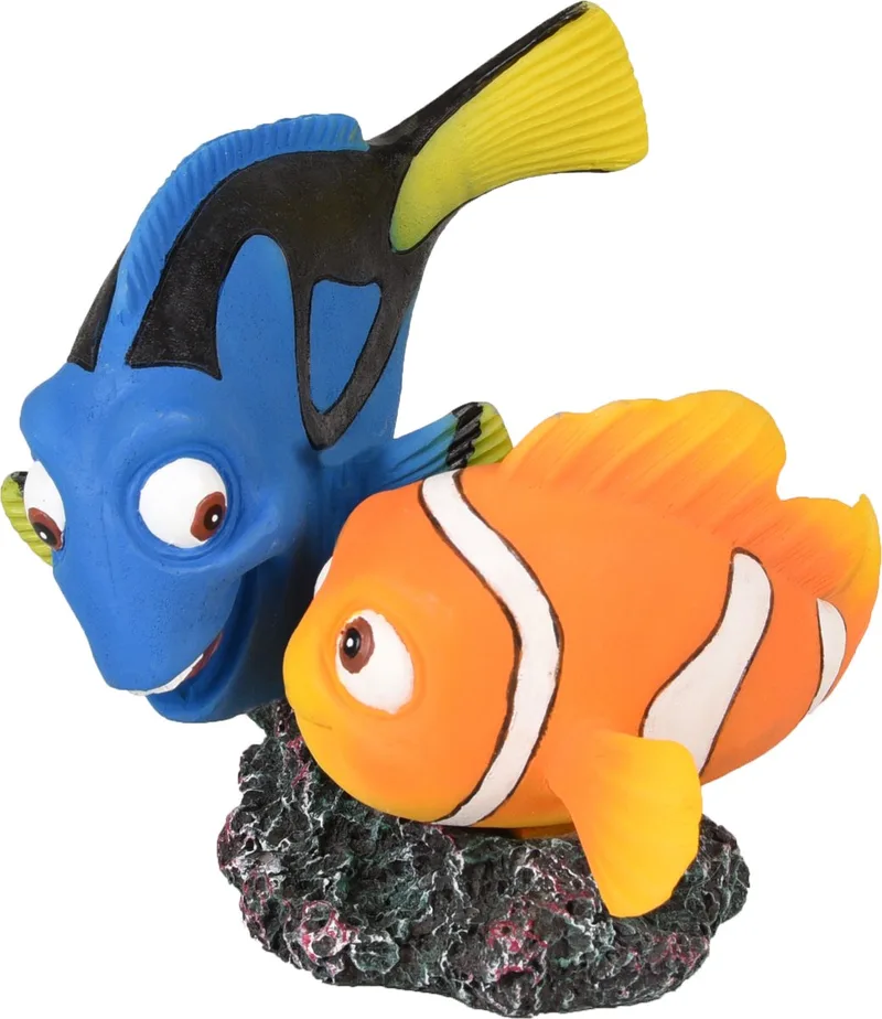 Aquarium accessoire Clownvis & Doktersvis - 10 x 9 x 10 cm de Flamingo en Multicolore – photo produit