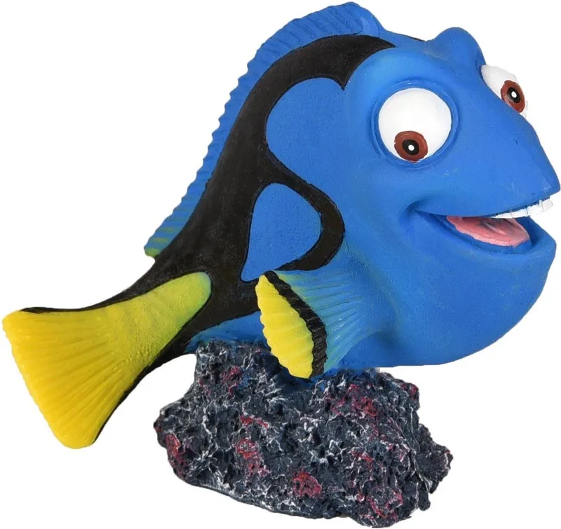 Aquarium accessoire Doktersvis - 9 x 7 x 9 cm von Flamingo in Blau – Produktfoto