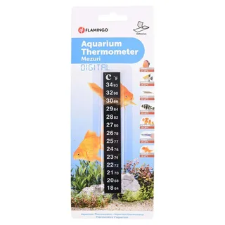 Aquarium accessoire Thermometer Mezuri von Flamingo in Schwarz – Produktfoto 2 von 2