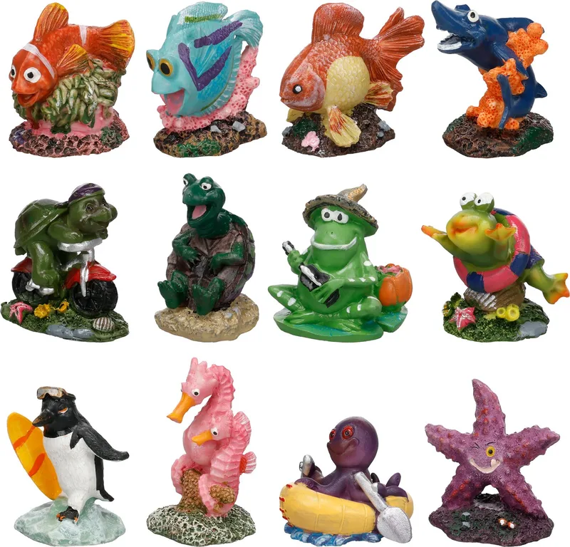 Aquarium decoratie - Decoratie Tolu Meerdere uitvoeringen - 5,1 x 4,5 x 5,8 cm by Flamingo – product photo