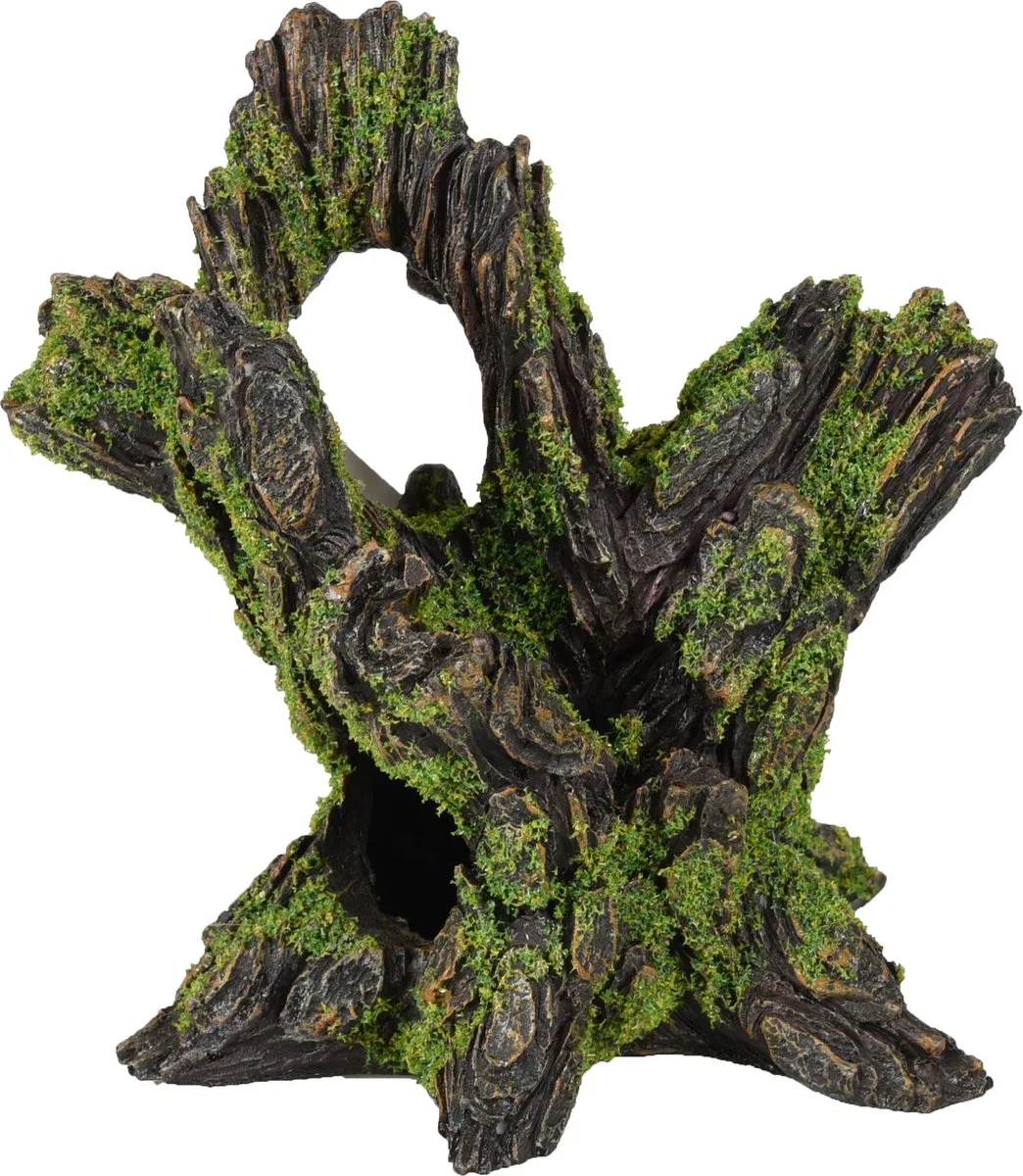 aquarium Decoratie Moza Boomstronk – Natuurlijk schuiloord voor kleine vissen by Flamingo – product photo