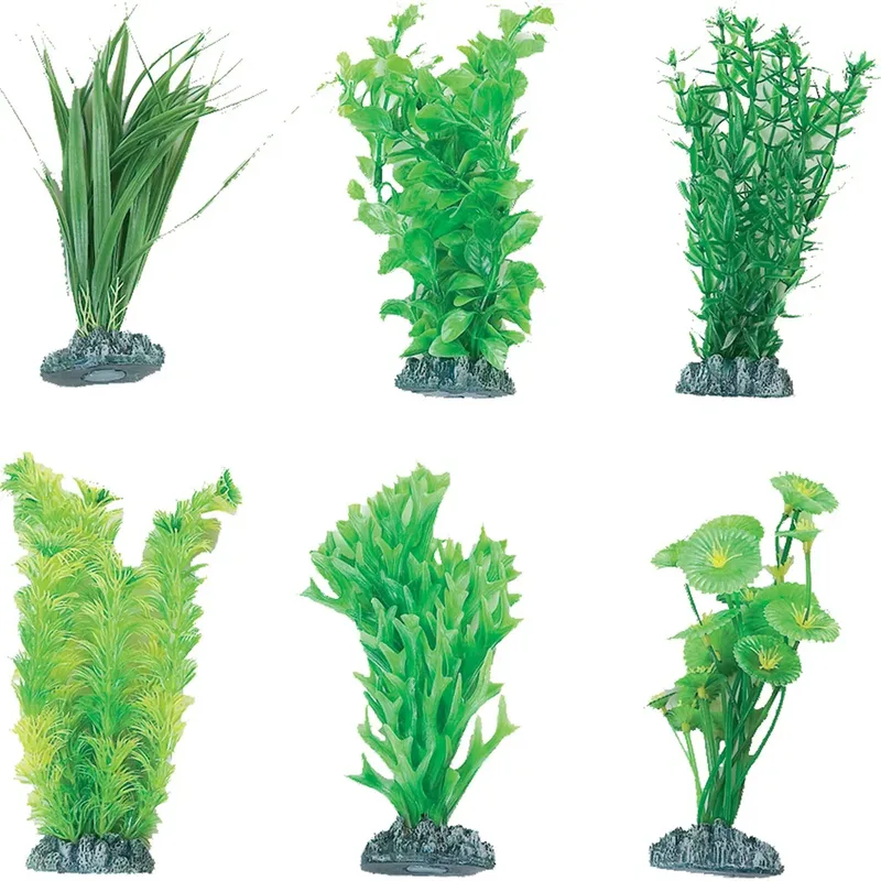Aquarium decoratie plant fiji - 9 x 6 x 19 cm von Flamingo in Willekeurig – Produktfoto 2 von 2