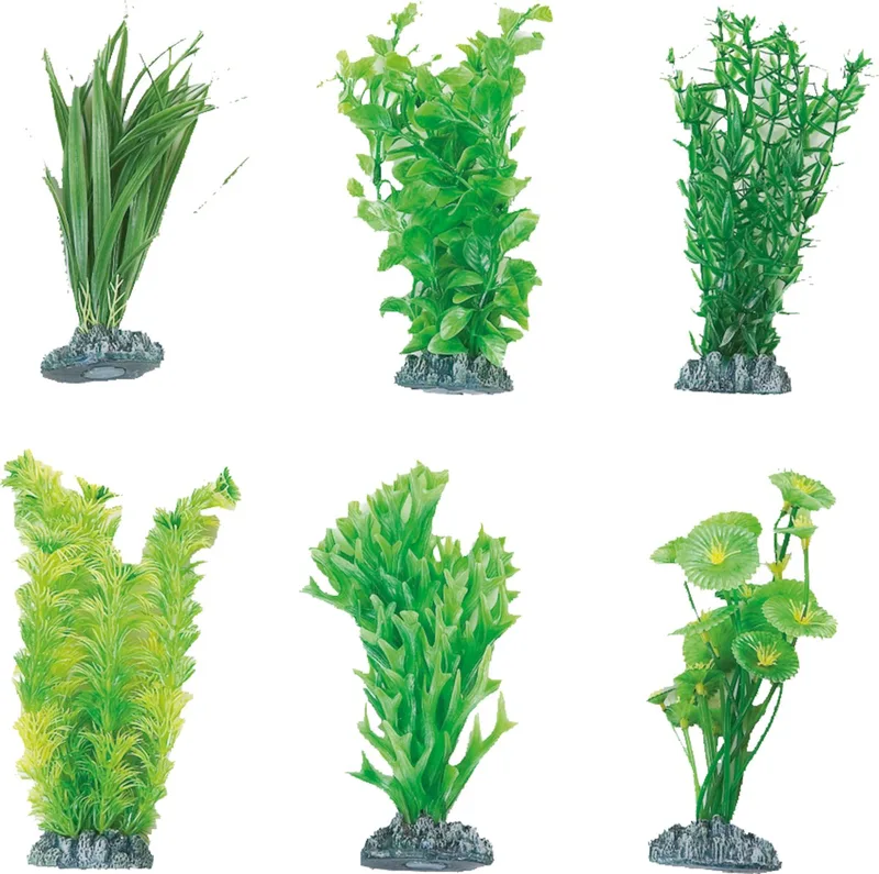 Aquarium decoratie plant fiji - 9 x 6 x 19 cm von Flamingo in Willekeurig – Produktfoto 1 von 2