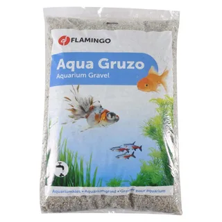 Aquarium – Flamingo Grind Gruzo Fijn – aquarium grind – fijn grind voor aquarium – 43x29x7 cm – 10 kg – gebruiksklaar – Europese kwaliteit by Flamingo in Grey – product photo 2 of 2
