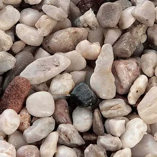 Aquarium – Flamingo Grind Gruzo Grof – aquarium grind – grof grind voor aquarium – grijs – 43x27,5x6 cm – 10 kg – Europese kwaliteit von Flamingo in Beige – Produktfoto 2 von 2