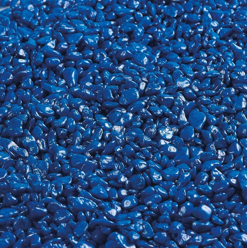 Aquarium Grind - 1 kg - 21.5 x 15 x 2.5 cm von Flamingo in Blau – Produktfoto