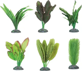 Aquarium plant zijde congo decoratie - 9 cm de Flamingo en Willekeurig – photo produit 1 sur 2