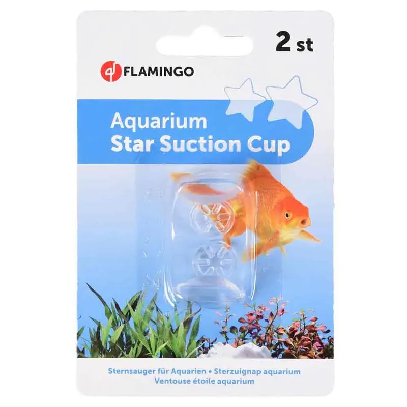 Aquarium Sterzuignap - 4 x 4 x 3 cm von Flamingo in Weiß – Produktfoto 2 von 2