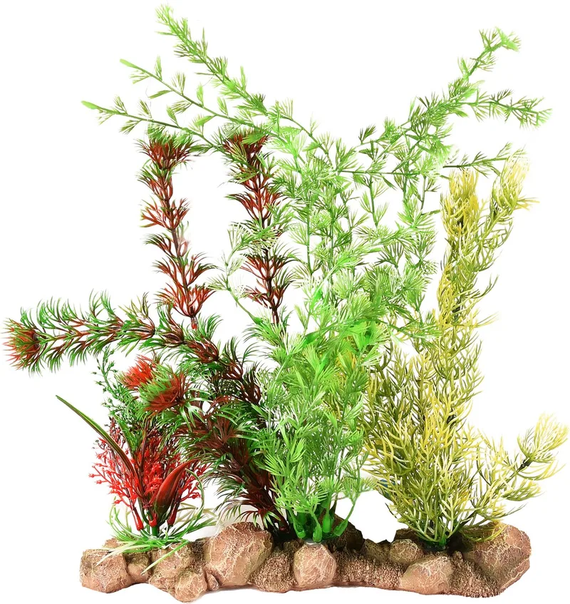 Aquarium Umbra plant - 21 x 9 x 31 cm by Flamingo in Green – product photo