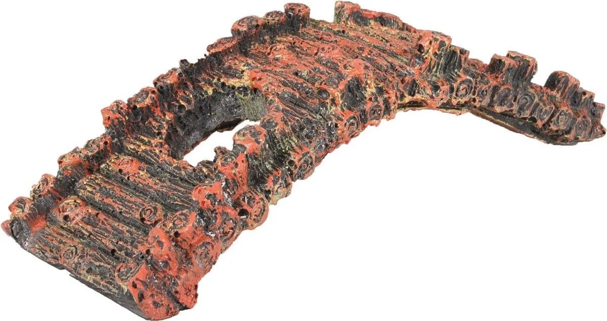 Aquariumdecoratie Brigitte Brug - 17 x 7 x 5 cm de Flamingo en Marron – photo produit
