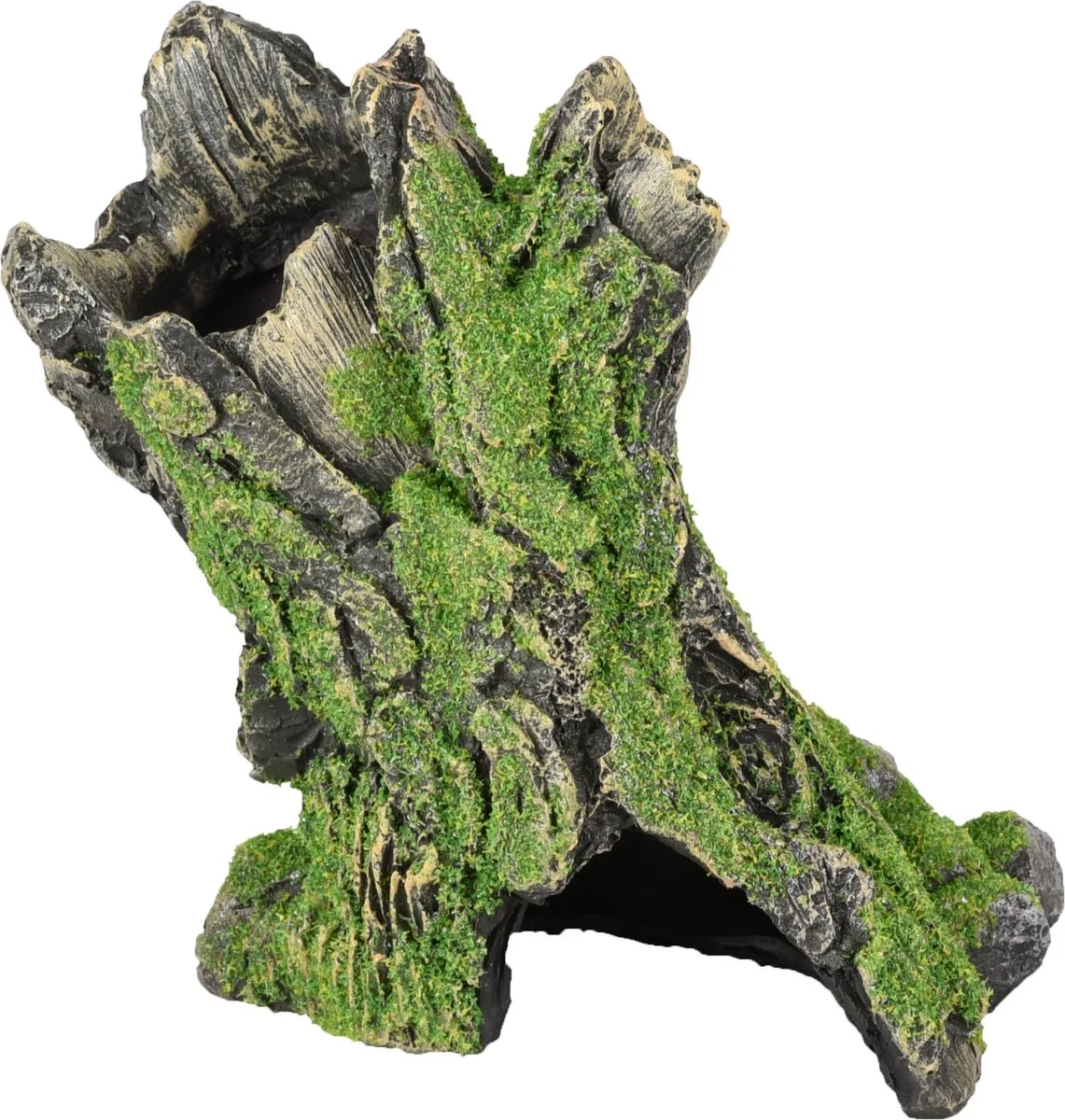 Aquariumdecoratie Moza Stronk - 13 x 7 x 12 cm de Flamingo en Vert – photo produit