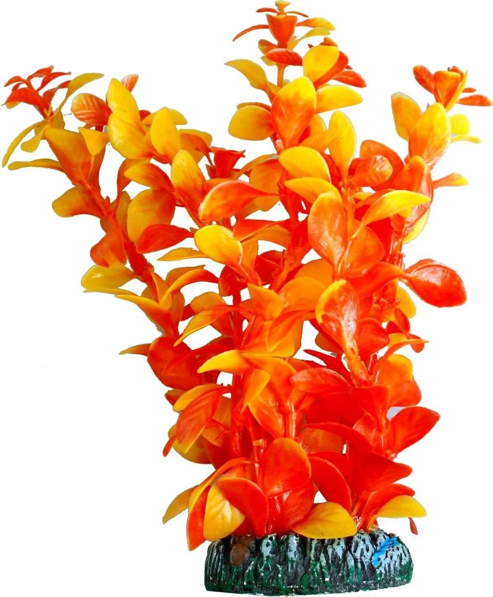Aquariumdecoratie plant plastic Cuba - Assorti - M - 9 x 6 x 20 cm by Flamingo in Willekeurig – product photo