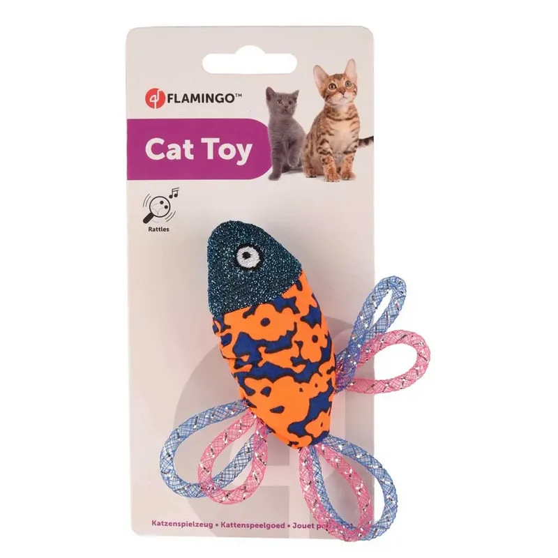 Asli - Speelgoed Katten - Ps Vis Asli 12,5cm - 1st - 128672 - 1st by Flamingo in Multicolour – product photo 5 of 6