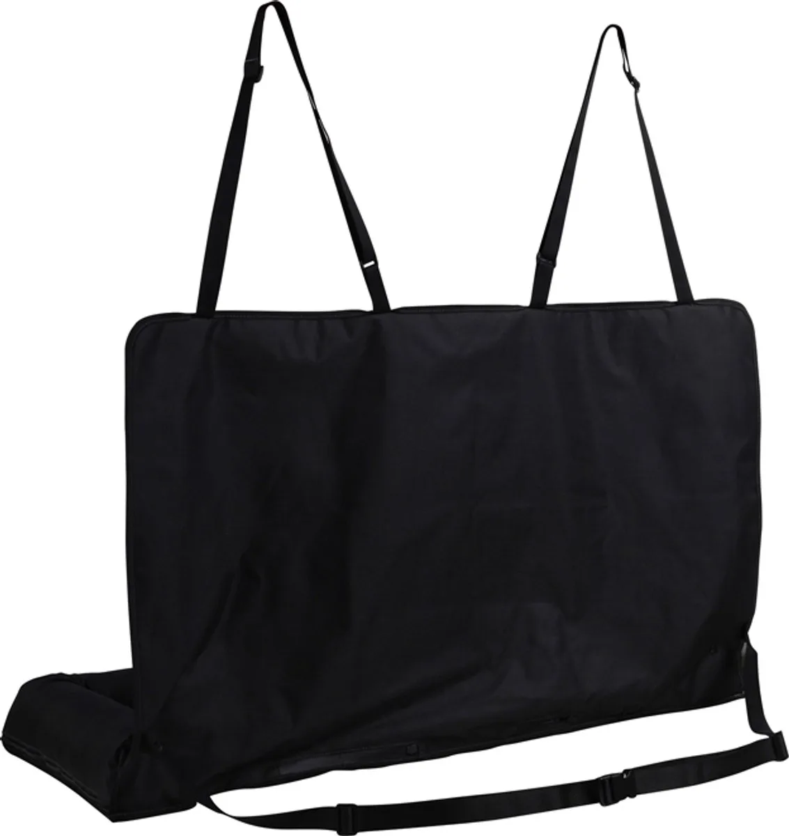 Autostoel hond – Flamingo Autostoel Dreambay – 91x50x58cm – achterbankmodel & waterafstotend – veilig reizen van Flamingo in Zwart – productfoto