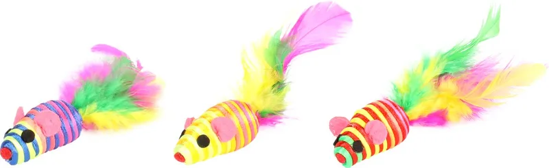 Babby - Speelgoed Katten - Ps Babby Muis 5cm Assortiment - 1st - 132586 - 1st von Flamingo in Mehrfarbig – Produktfoto