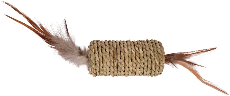 Babs - Speelgoed Katten - Ps Roller Babs + Veren Bruin 28cm - 1st - 128664 - 1st von Flamingo in Natur – Produktfoto 1 von 3