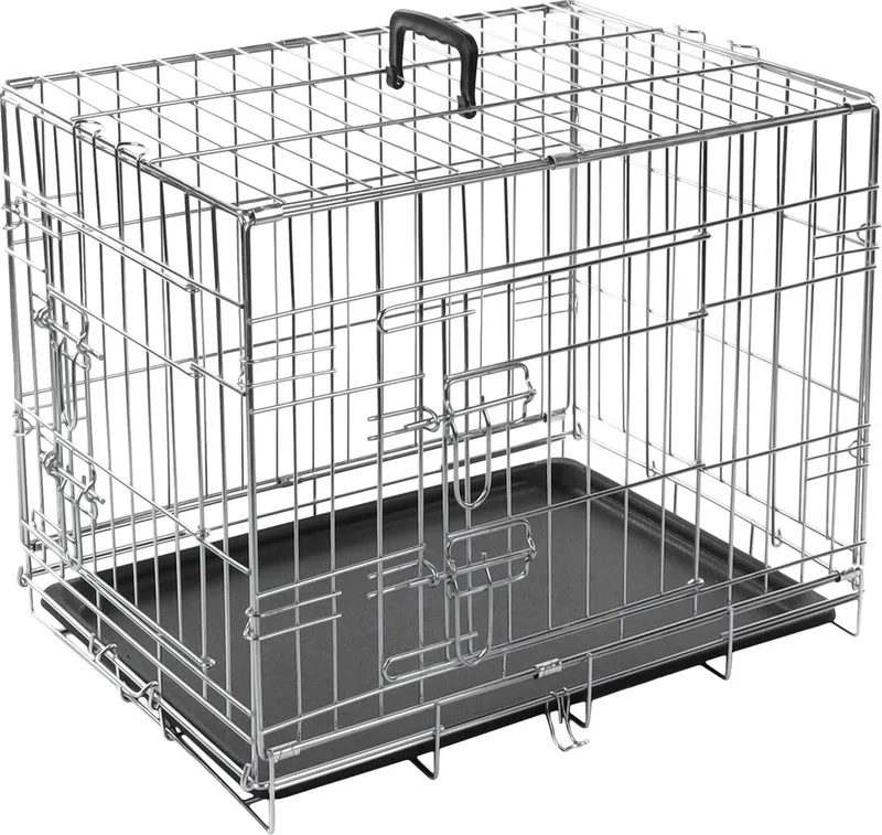 Bench 2 deurs - 63 x 43 x 49 cm från Flamingo i Silver – produktbild