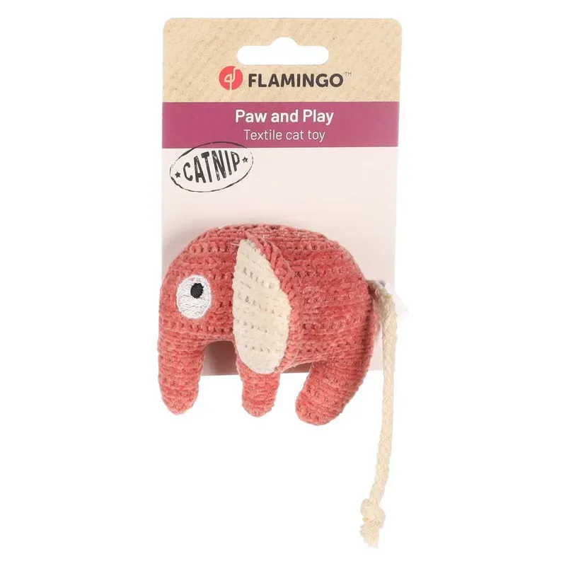 Blaro - Speelgoed Katten - Ps Blaro Olifant 8,5x5x7cm - 1st - 138987 - 1st by Flamingo in Red – product photo 2 of 2