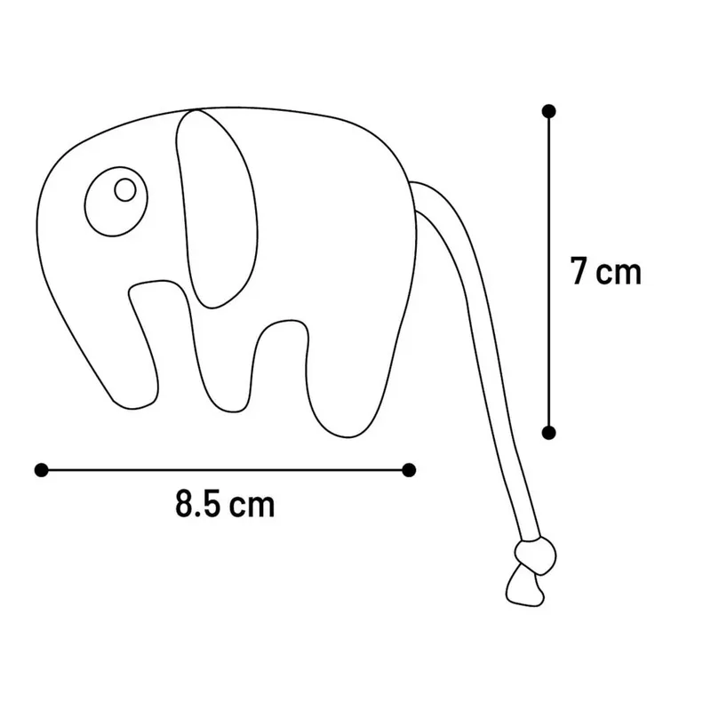 Jouet Pour Chat éléphant Blaro de Flamingo en Bleu – photo produit 3 sur 3