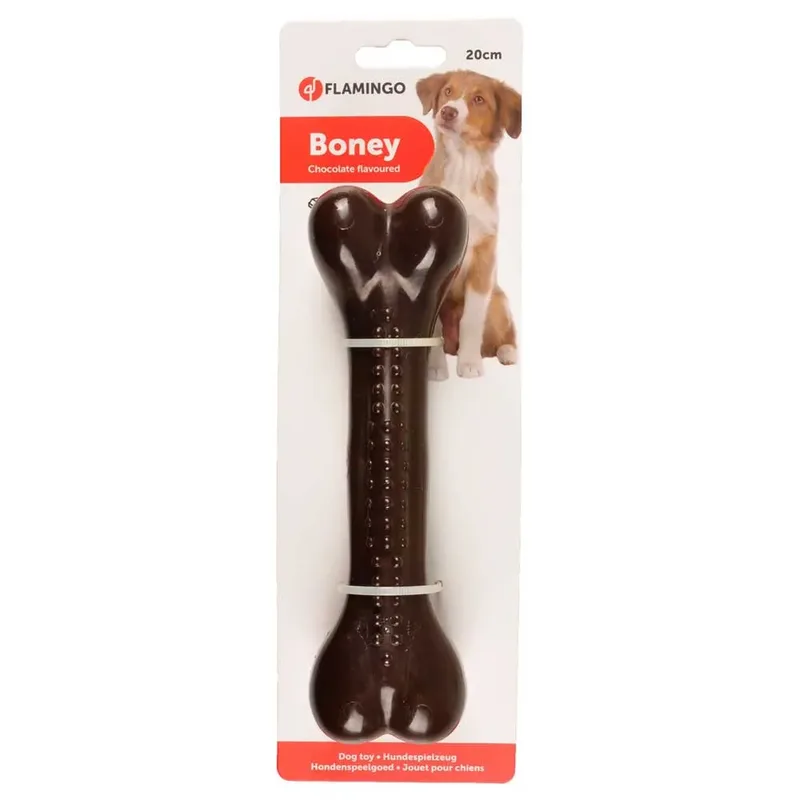 Boney Chocolate Hondenspeeltje by Flamingo – product photo 3 of 3
