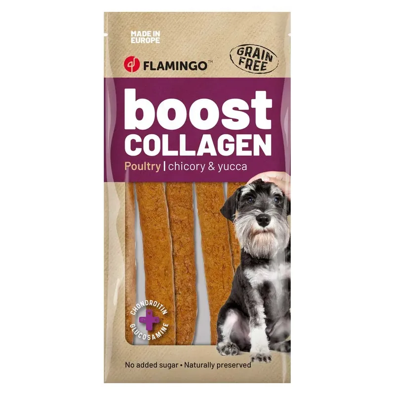 Boost - Snack Honden - Boost Worst Met Kip En Collageen 6 Stuks 600gr - 6st - 190486 - 6st von Flamingo – Produktfoto 2 von 2