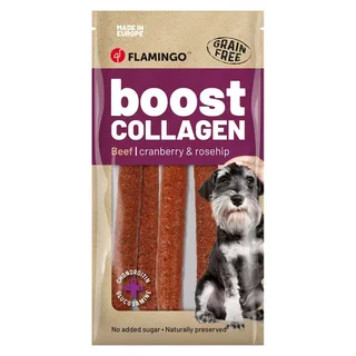 Boost - Snack Honden - Boost Worst Met Rund En Collageen 6 Stuks 600gr - 6st - 190498 - 6st by Flamingo – product photo 2 of 2