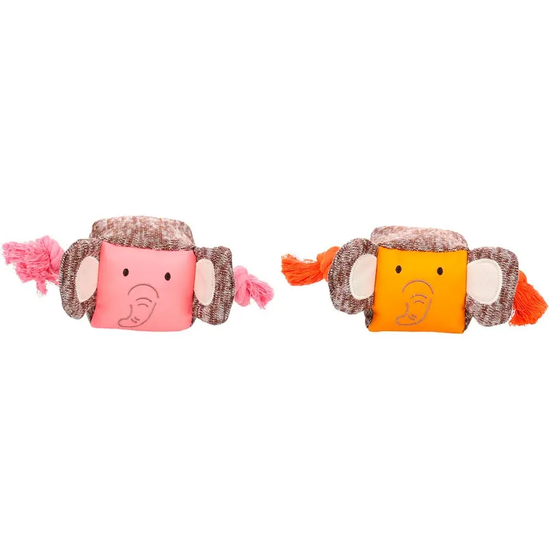 Britty Elephant Hondenspeeltje Geassorteerd fra Flamingo – produktbillede