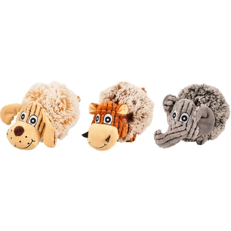 Bufalo/elephant/dog Tpr Hondenspeeltje Geassorteerd von Flamingo – Produktfoto
