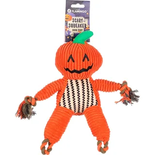 Jouet Pour Chien Halloween Bunut Pumpkin de Flamingo en Orange – photo produit 2 sur 3