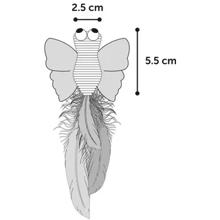 Butterfly Alea Katten Speelgoed Geassorteerd 6 Eenheden von Flamingo – Produktfoto 5 von 5