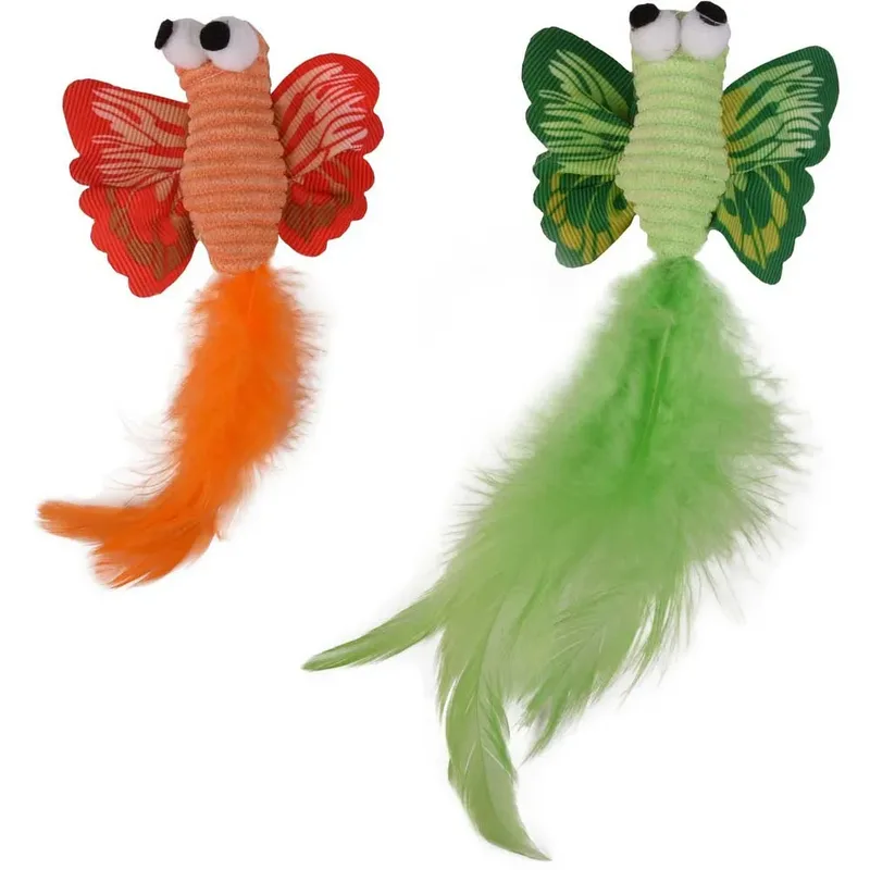 Butterfly Alea Katten Speelgoed Geassorteerd 6 Eenheden von Flamingo – Produktfoto 1 von 5