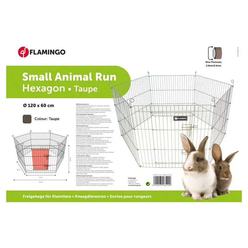 Cage Pour Rongeurs Hexagon by Flamingo – product photo 2 of 2