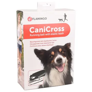Laisse Pour Chien F Canicross de Flamingo en Noir – photo produit 2 sur 4