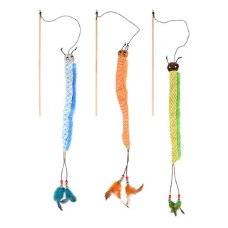 Caterpillar Kirk Kattenhengel Geassorteerd 6 Eenheden by Flamingo – product photo 3 of 6