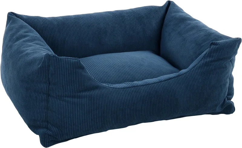 Celeste - Mand Honden - Mand Celeste Rechthoekig + Rits Donkerblauw 65x50x20cm - 1st von Flamingo in Blau – Produktfoto